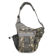 Outdoor camouflage shoulder bag upgrade super saddle bag Military Women and Men's Multi-Functional Tactical Crossbody Saddle Bag